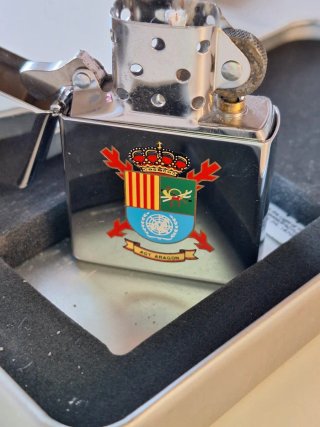Mechero  Zippo con escudo AGT ARAGON