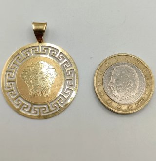 00661 Colgante tipo Versace ORO 18k.