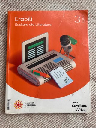 EUSKARA ETA LITERATURA ERABILI 3 DBH MUNDUAK ER...