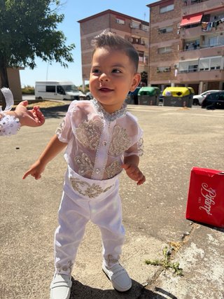 Traje de novio, niño fiesta