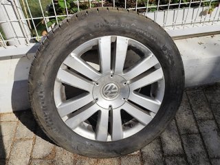 Juego de 05 ruedas con neumáticos aro 16 passat
