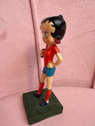 Figura Betty Boop Futbolista