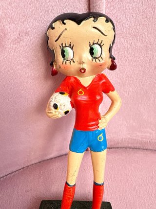 Figura Betty Boop Futbolista