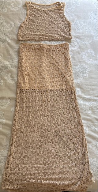 Conjunto falda y top