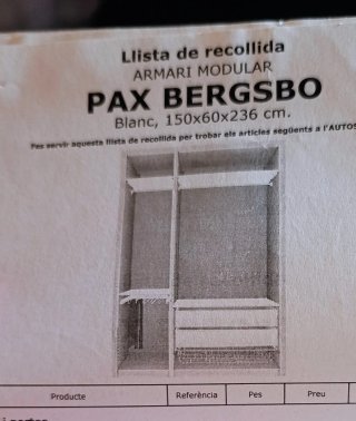 Armario Ikea de 2 modulos