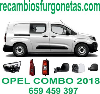 RECAMBIOS OPEL COMBO 2018-