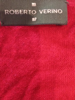 Jersey Roberto Verino punto fino rojo intenso M