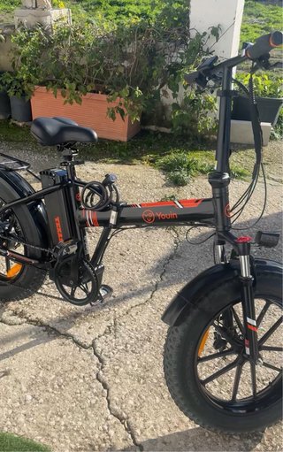 Bicicleta eléctrica Youin Texas Fat bike plegable