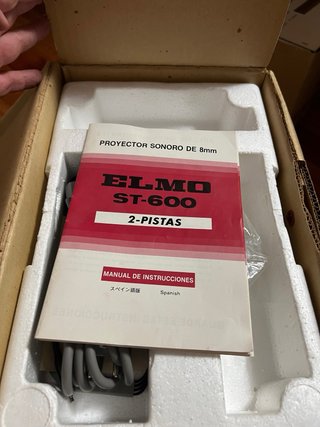 Proyector Super 8 Elmo ST 600 D