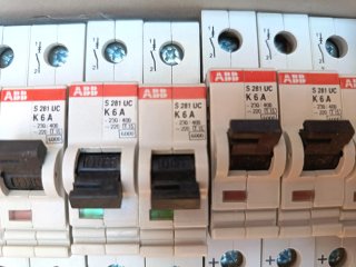 Interruptor Automático marca abb s281k6a