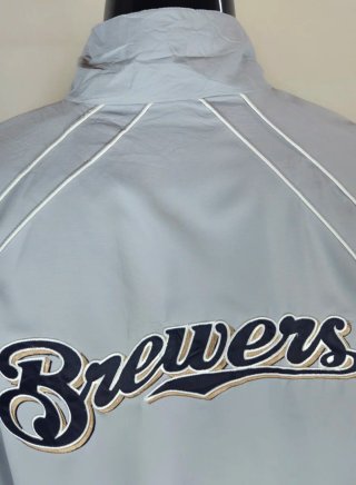 Chaqueta baseball MLB Milwaukee Brewers G-III XL
