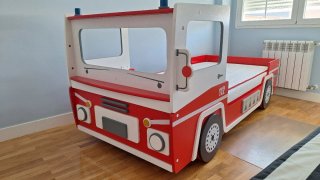 Cama infantil Camión de Bomberos