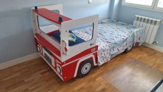 Cama infantil Camión de Bomberos