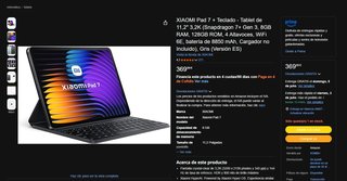 Xiaomi Pad 7 con teclado (pack)