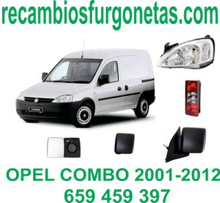 RECAMBIOS OPEL COMBO 2001-2012