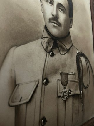 Retrato Militar Francés IGM - L'Artistic Photo