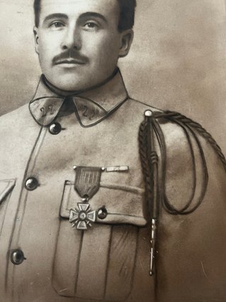 Retrato Militar Francés IGM - L'Artistic Photo