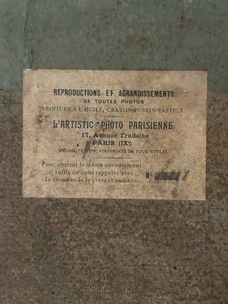 Retrato Militar Francés IGM - L'Artistic Photo