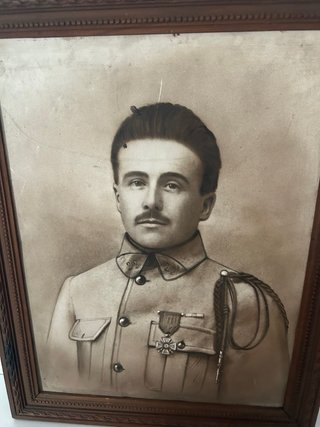 Retrato Militar Francés IGM - L'Artistic Photo