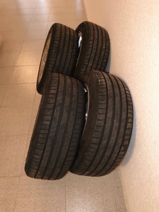 Llantas bmw con neumaticos Michelin