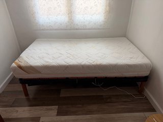 Cama articulada y colchón