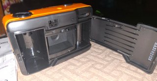Cámara de fotos acuática