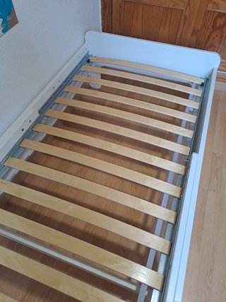 Cama extensible, somier láminas (Ikea)