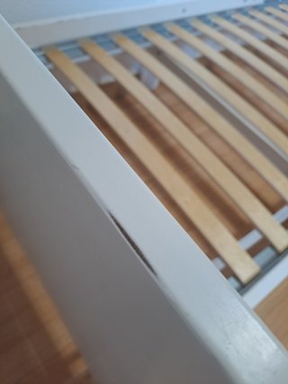 Cama extensible, somier láminas (Ikea)