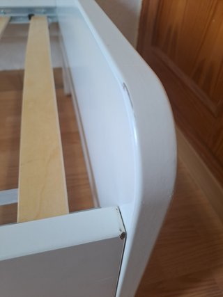 Cama extensible, somier láminas (Ikea)