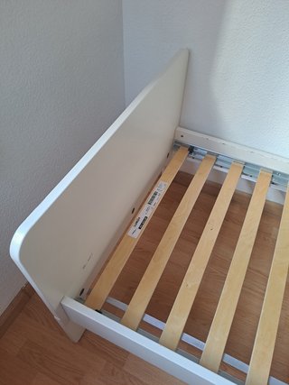 Cama extensible, somier láminas (Ikea)