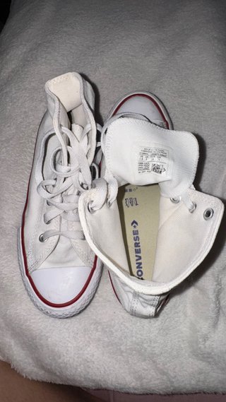 Zapatillas converse, Talla 34.  Nitidas.
