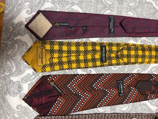 Corbatas vintage marcas de lujo