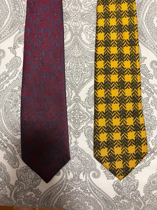 Corbatas vintage marcas de lujo