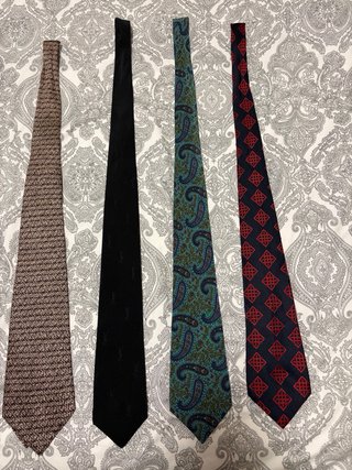 Corbatas vintage marcas de lujo