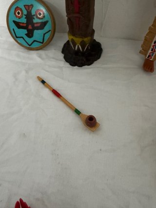 Madelman Jefe Indio + Accesorios(Tótem/Mapa)
