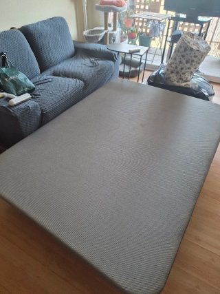 Regalo somier base de cama tapizada 135