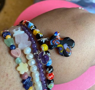 Pulsera en cristal de Murano tous