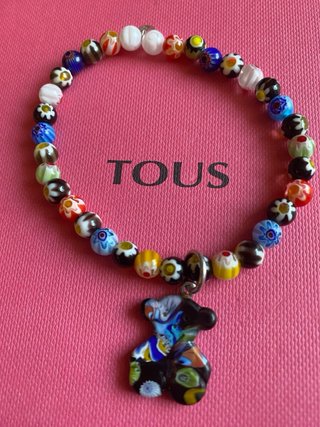 Pulsera en cristal de Murano tous
