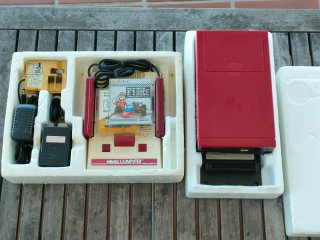 Nintendo Famicom AV + Disk System + juegos