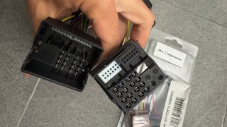 Adaptador Quadlock a ISO amplificador DSP BMW G30