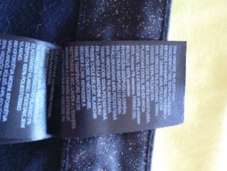Pantalón negro con brillos marca H&M talla 44 nuev