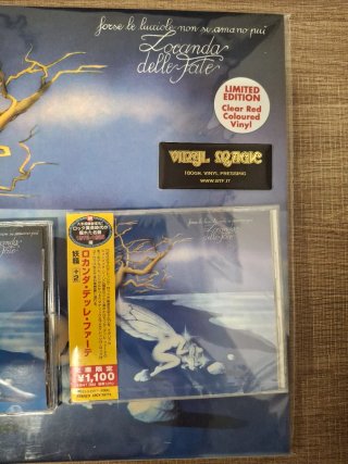 LOCANDA DELLE FATE 1977 2 CDs + LP Italo Prog 70s