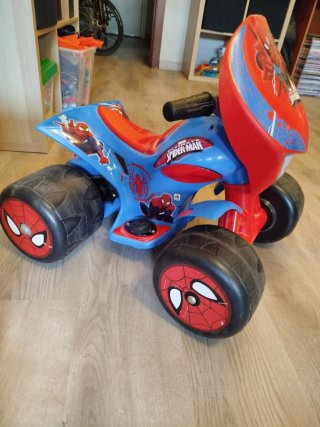 Quad infantil Spiderman