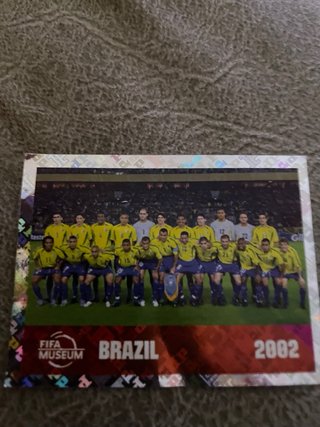 Cromo Panini Brazil de Ronaldo