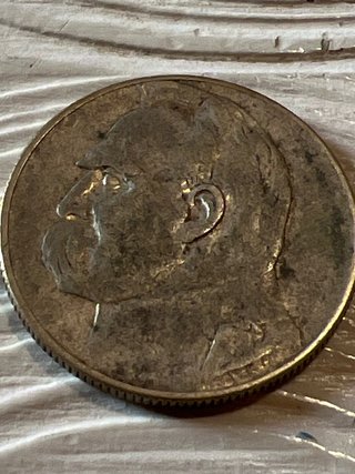 Moneta Argento 5 Zlotych Pilsudski Polonia