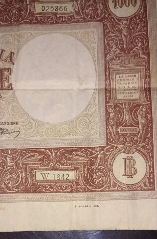 1000 Lire Grande M 1896/1943