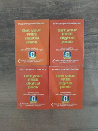 Cromos digitales panini