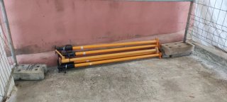 Andamio acero 5 cuerpos + 6 puntales