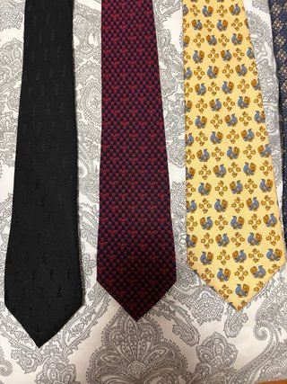 Corbatas vintage marca de lujo