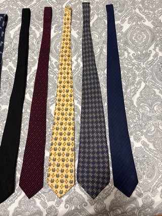 Corbatas vintage marca de lujo